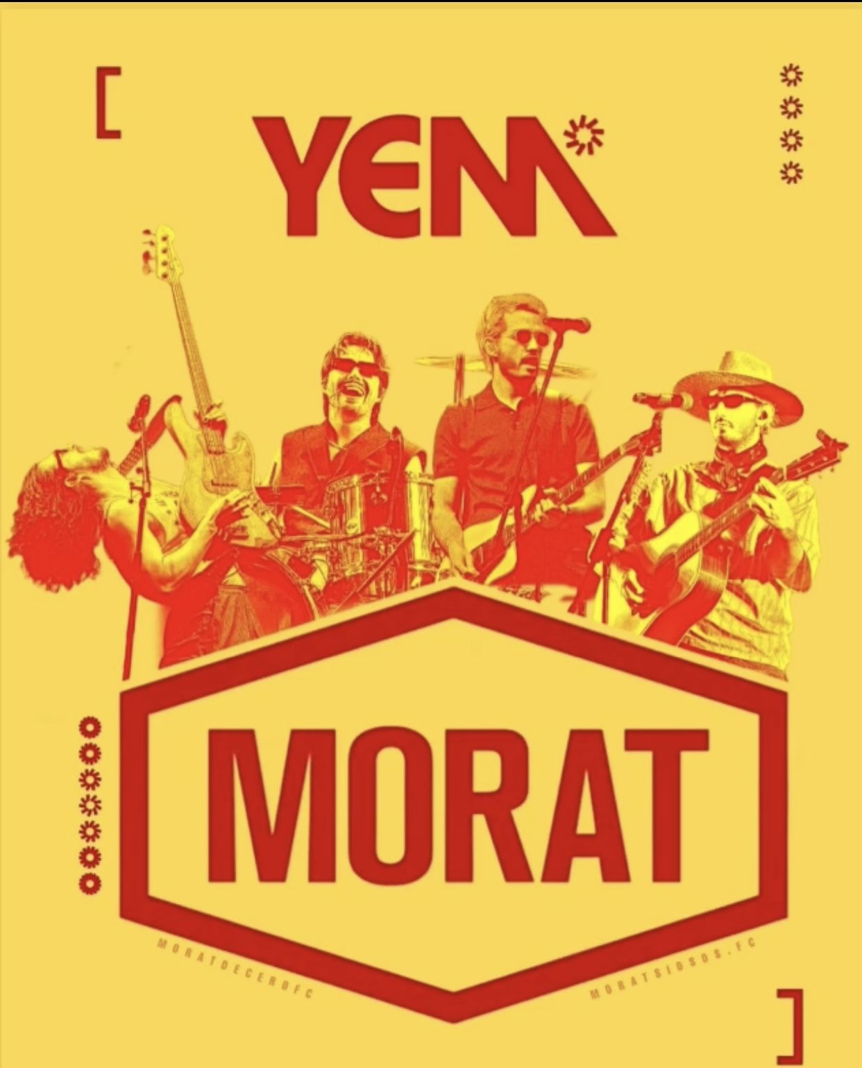 Morat concert tour poster 2026–2027